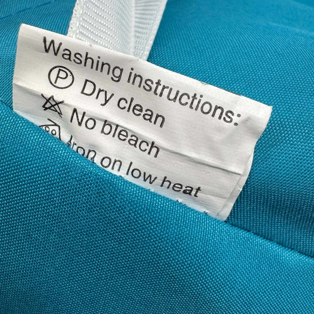 New MllesReve Blue Strapless Satin Prom Dress 16W Ball Gown - Picture 5 of 7